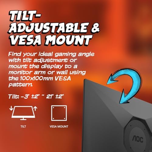 AOC 25G51Z 25 inch Gaming Monitor FHD 1920x1080  240Hz Refresh Rate  0 5ms MPRT  IPS Panel  HDR  3 Sided Frameless  HDMI 2 0 x1  Display Port x1  3 Year Zero Bright Dot