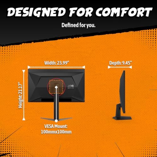 AOC 27 Inch OLED Gaming Monitor  QD OLED   1440p QHD 2560x1440  240Hz  0 03ms  HDMI 2 1  G SYNC Compatible  HDR True Black  Height Adjustable Stand  USB Hub  Q27GAZDV