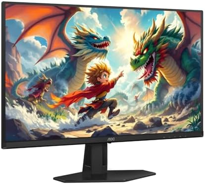 AOC 27 QD OLED Gaming Monitor  QHD 2560x1440  240Hz  0 03ms GtG  G SYNC Compatible  HDR Ready  DisplayPort  HDMI  VESA Mountable  Console Gaming Ready  Q27GAZD