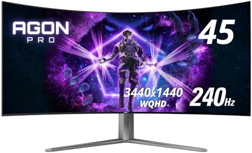 AOC Agon PRO AG276QZD2 27 OLED Tournament Gaming Monitor 2560x1440  240Hz 0 03ms  G SYNC  PS5 Xbox Switch Compatible  Glossy  Black