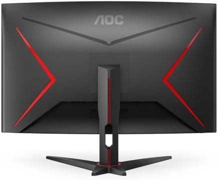 AOC C27G4ZH 27 Curved Frameless Ultra Fast Gaming Monitor  FHD 1080p  0 3ms HDMI 240Hz/DP 280Hz  1500R  AMD FreeSync  HDR  Height Adjustable  3 Year Zero Dead Pixel Guarantee