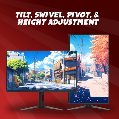 AOC CU34G4V 34 Frameless Curved Ultrawide Gaming Monitor  WQHD 3440 x1440 1500R  180Hz 0 5ms MPRT  Display Port x1  HDMI x1  AMD FreeSync Premium  Height Adjustable  3 Year Zero Bright dot  Black