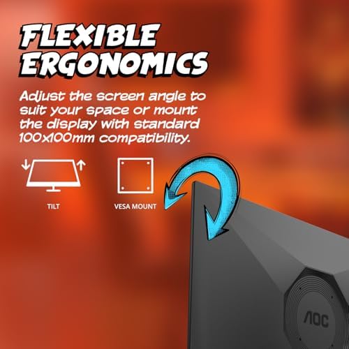 AOC CU34G4V 34 Frameless Curved Ultrawide Gaming Monitor  WQHD 3440 x1440 1500R  180Hz 0 5ms MPRT  Display Port x1  HDMI x1  AMD FreeSync Premium  Height Adjustable  3 Year Zero Bright dot  Black