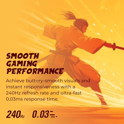 AOC Q27G4ZD - Monitor de juegos QD OLED de 27 pulgadas, QHD 2560 x 1440, 240Hz 0.03ms, HDMI 2.0 x2, puerto de pantalla x2, compatible con G-Sync, listo para consola, punto cero brillante de 3 años