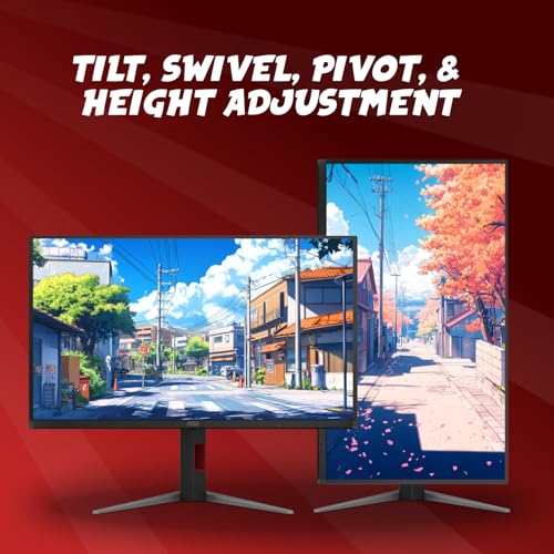 AOC Q27G4ZD - Monitor de juegos QD OLED de 27 pulgadas, QHD 2560 x 1440, 240Hz 0.03ms, HDMI 2.0 x2, puerto de pantalla x2, compatible con G-Sync, listo para consola, punto cero brillante de 3 años