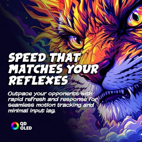 AOC Q27GAZD 27 QD OLED Gaming Monitor  QHD 2560 x 1440  240Hz 0 03ms  HDMI 2 0 x1  Display Port x1  G Sync Compatible  Console Gaming Ready  3 Year Zero Bright Dot