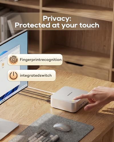 AOOSTAR MACO AMD Ryzen 7 H255 Mini PC 8C/16T  up to 4 9GHz   Support OpenClaw NO RAM NO SSD  Radeon 780M Graphics Mini Computer  Support Four Display  with OCuLink Dual USB4