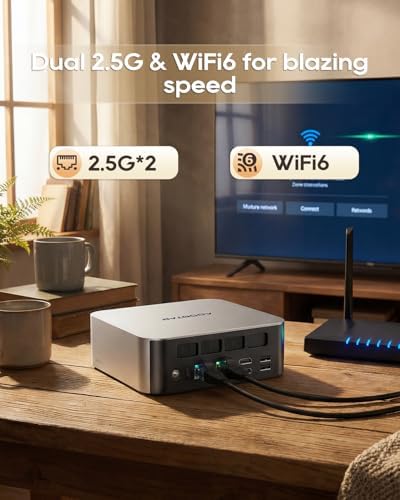 AOOSTAR MACO AMD Ryzen 7 H255 Mini PC 8C/16T  up to 4 9GHz   Support OpenClaw NO RAM NO SSD  Radeon 780M Graphics Mini Computer  Support Four Display  with OCuLink Dual USB4