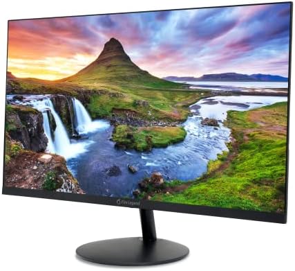 AOPEN by Acer 32SA2QU Abip 31.5" WQHD 2560x1440 Monitor de oficina para juegos IPS de marco cero | Tecnología AMD FreeSync | Diseño elegante ultrafino | 75Hz | HDR 10 | 1ms TVR | Inclinación | Puertos HDMI y VGA
