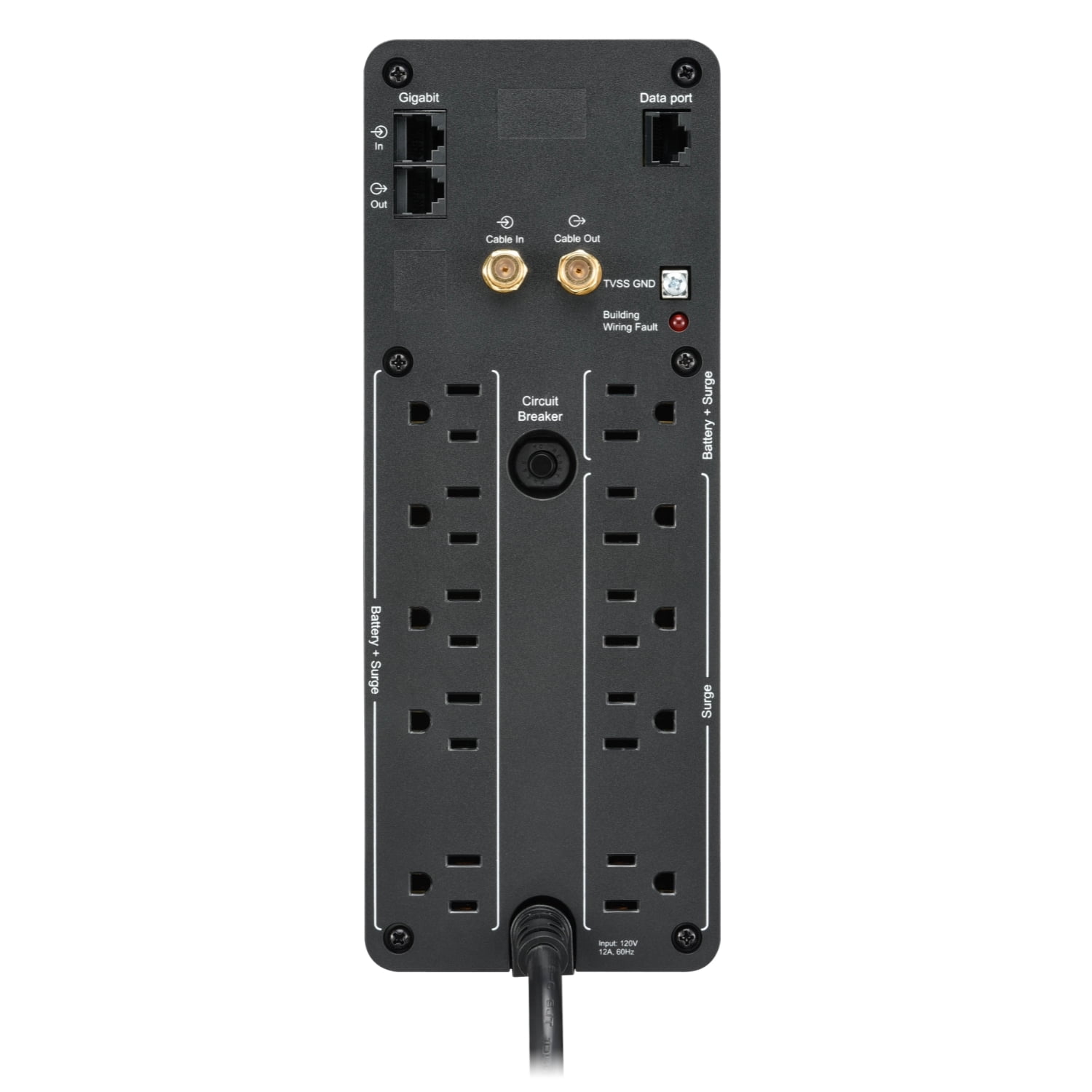 APC UPS Battery Backup Surge Protector  1500VA  900W Uninterruptible Power Supply  Back UPS Pro  BN1500M2    Black