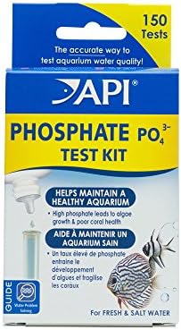 API 90 Test Nitrate and 150 Test Phosphate Aquarium Water Test Kits for Freshwater and Saltwater Tanks