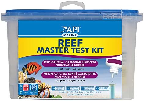 API FRESHWATER MASTER TEST KIT 800 Test Freshwater Aquarium Water Master Test Kit  White  Single  Multi colored