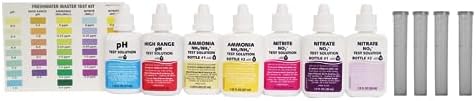 API FRESHWATER MASTER TEST KIT 800 Test Freshwater Aquarium Water Master Test Kit  White  Single  Multi colored