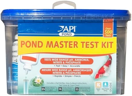 API FRESHWATER MASTER TEST KIT 800 Test Freshwater Aquarium Water Master Test Kit  White  Single  Multi colored
