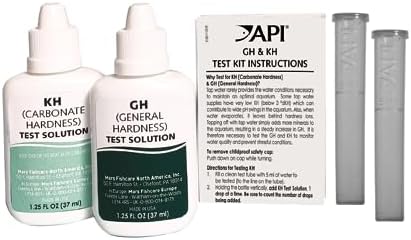 API GH & KH TEST KIT Freshwater Aquarium Water Test Kit  2 5 oz