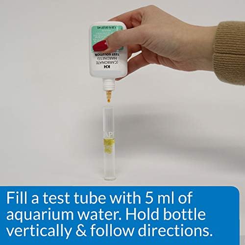 API GH & KH TEST KIT Freshwater Aquarium Water Test Kit  2 5 oz