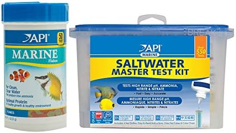 API SALTWATER MASTER TEST KIT 550 Test Saltwater Aquarium Water Test Kit