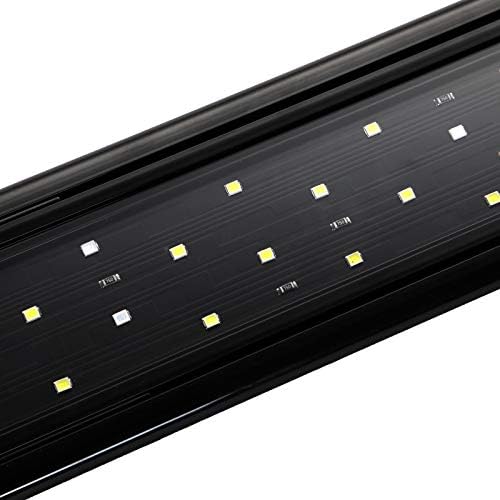 AQUANEAT - Luz LED para acuario de espectro completo, luz para pecera, 30.5cm, 51cm, 61cm, 76cm, 91.5cm, 122cm, luz multicolor de agua dulce.