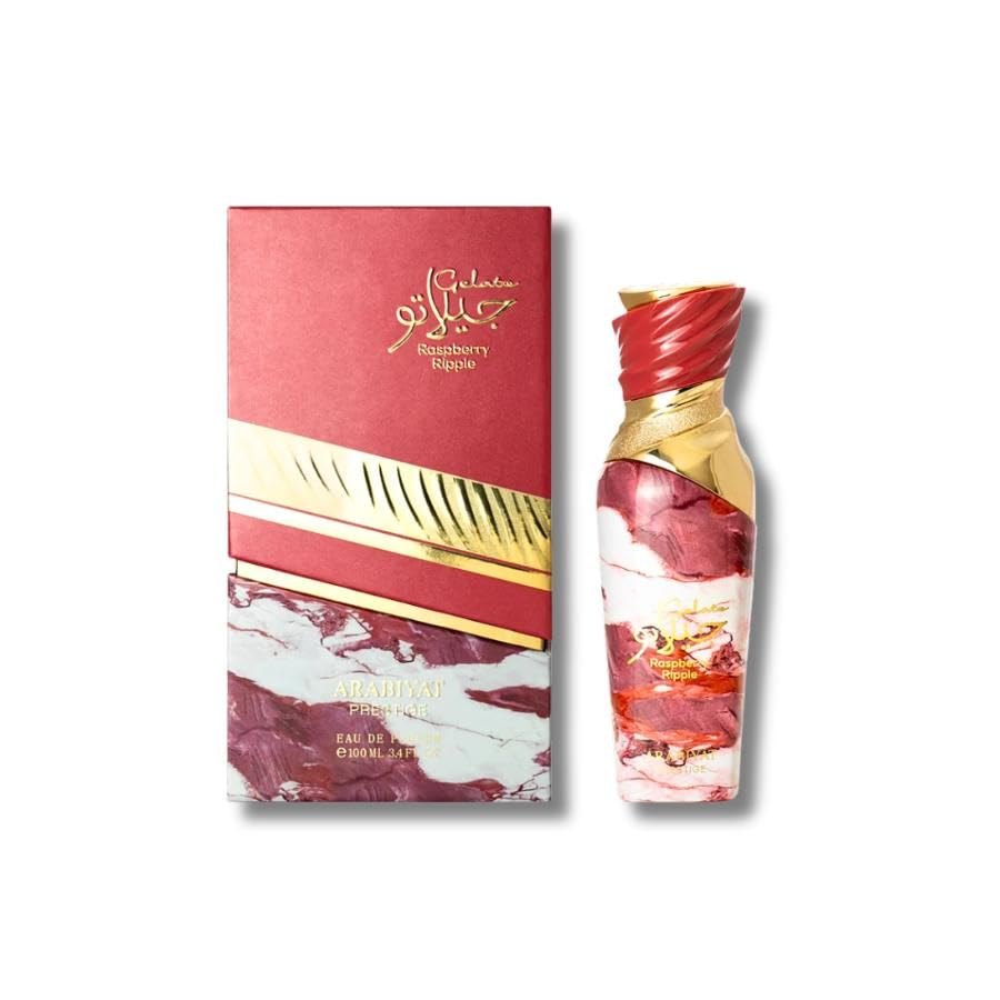 ARABIYAT PRESTIGE Gelato Raspberry Ripple Eau De Parfum 3 4FL OZ for Women