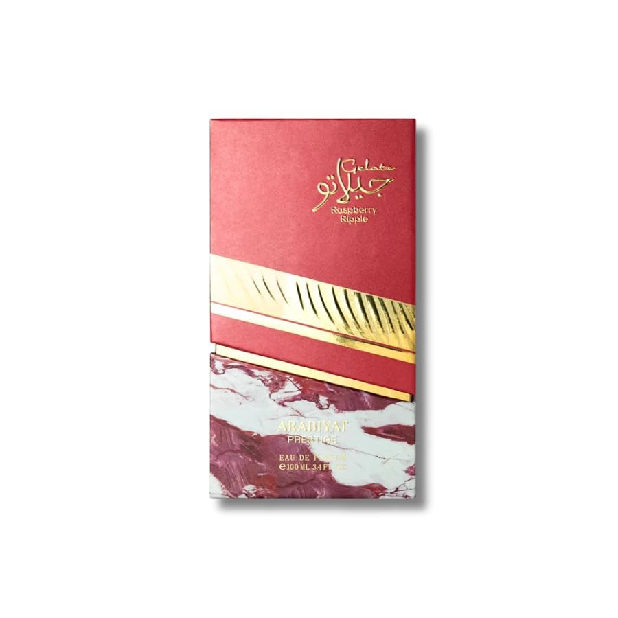 ARABIYAT PRESTIGE Gelato Raspberry Ripple Eau De Parfum 3 4FL OZ for Women