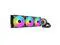 ARCTIC COOLING Liquid Freezer III   420 A RGB  Black   All in One CPU Water Cooler with 420mm radiator and 3x P14 PWM PST A RGB fan  compatible Intel LGA1700  1851 and AMD AM4  AM5   Black color
