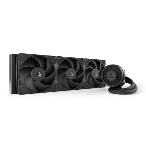 ARCTIC Liquid Freezer III Pro 420   AIO CPU Cooler  3 x 140 mm Water Cooling  38 mm Radiator  PWM Pump  VRM Fan  AMD AM5/AM4  Intel LGA1851/1770 Contact Frame   Black