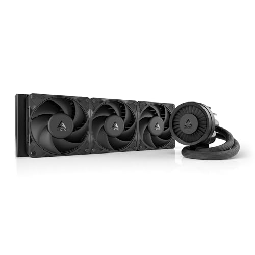 ARCTIC Liquid Freezer III Pro 360   AIO CPU Cooler  3 x 120 mm Water Cooling  38 mm Radiator  PWM Pump  VRM Fan  AMD AM5/AM4  Intel LGA1851/1700 Contact Frame   Black