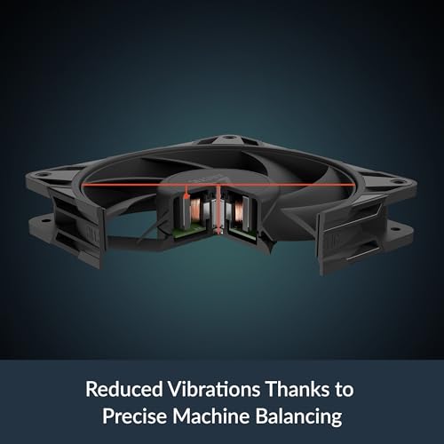 ARCTIC P12 Pro   Powerful Premium Fan  120 mm PWM Fan  600 3000 RPM  0 RPM <5  PWM  Fluid Dynamic Bearing  4 Pin   Black