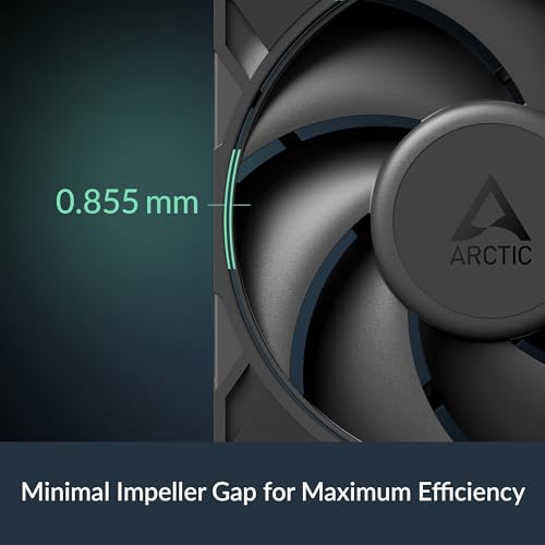 ARCTIC P12 Pro   Powerful Premium Fan  120 mm PWM Fan  600 3000 RPM  0 RPM <5  PWM  Fluid Dynamic Bearing  4 Pin   Black