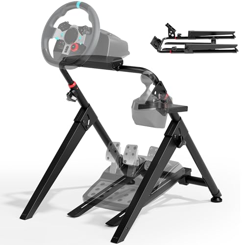 ARES WING Sim Racing Wheel Stand  Foldable Racing Simulator Cockpit  Formula and GT Sim Racing Cockpit Compatible with Fanatec  Thrustmaster  Logitech  Moza  Racing Games on PS5  PS4  Xbox and PC