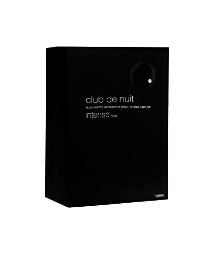 ARMAF club de nuit intense Man EDT Men New in Box  Black   3 6 Fl Oz