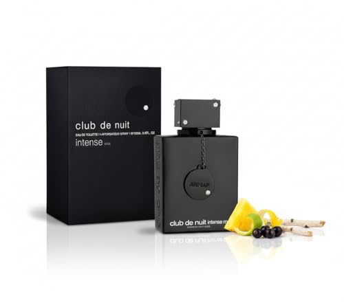 ARMAF club de nuit intense Man EDT Men New in Box  Black   3 6 Fl Oz