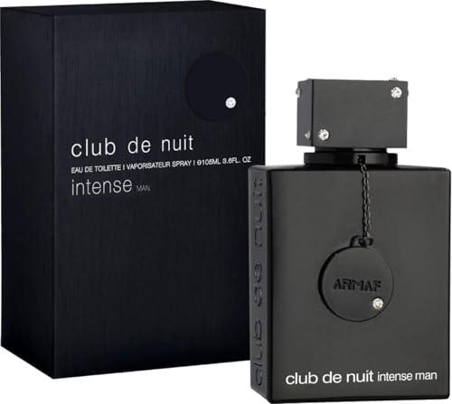 ARMAF club de nuit intense Man EDT Men New in Box  Black   3 6 Fl Oz