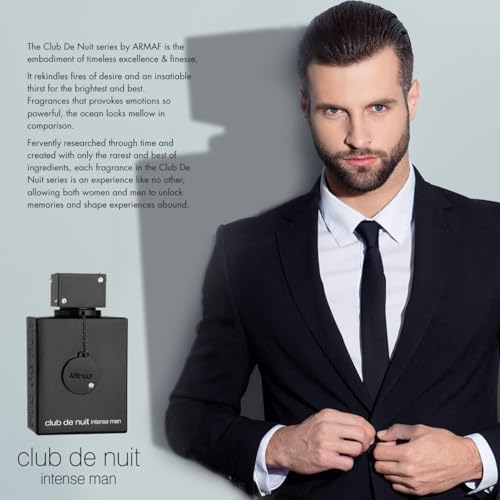 ARMAF club de nuit intense Man EDT Men New in Box  Black   3 6 Fl Oz