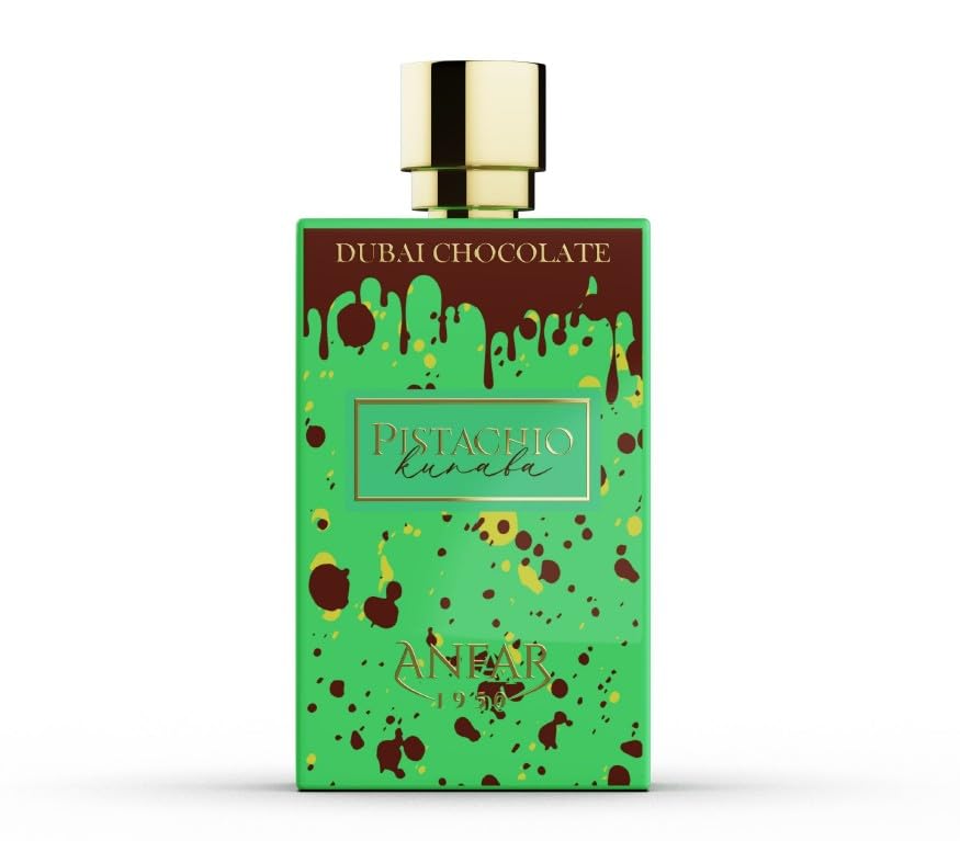 AROMA CONCEPTS   Dubai Chocolate Perfume Pistachio Kunafa Fragrance EDP 2 7 Fl Oz   Unisex Sweet Gourmand Perfume with Chocolate  Caramel & Pistachio   Arabian Dessert Inspired Luxury Scent