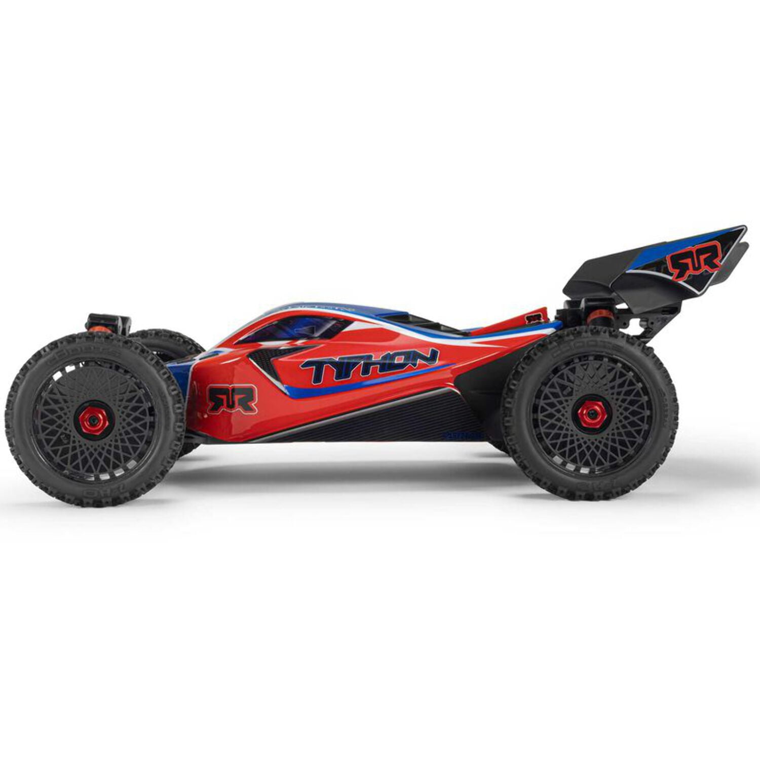 ARRMA 1/8 TYPHON 4X4 RTR Buggy Cepillado Rojo ARA4206V4T3