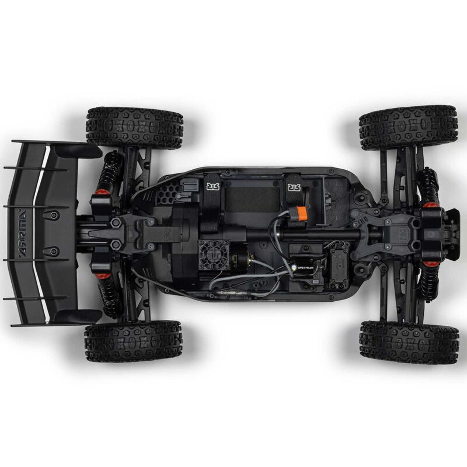 ARRMA 1/8 TYPHON 4X4 RTR Buggy Cepillado Rojo ARA4206V4T3