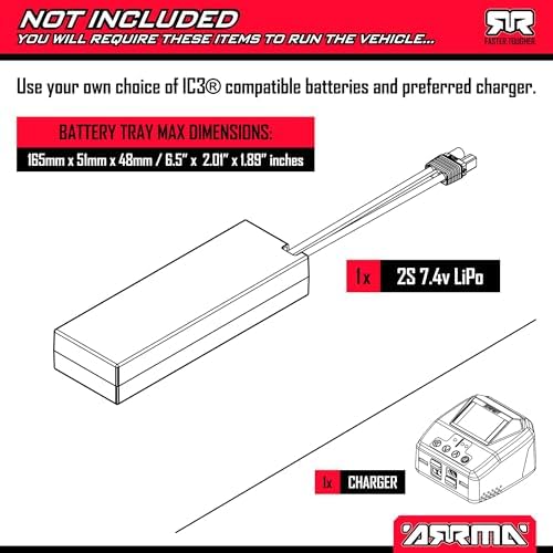 ARRMA RC Car 1/8 Typhon 4X4 RTR Brushed Buggy  Blue  Battery and Charger Not Included   ARA4206V4T1