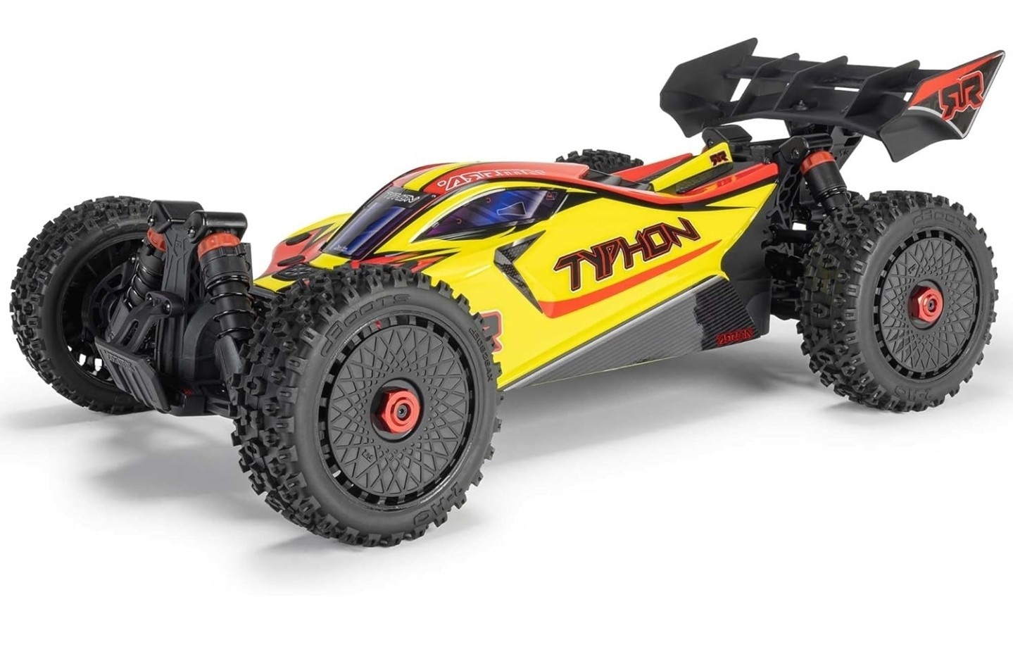 ARRMA RC Car 1/8 Typhon 4X4 RTR Brushed Buggy  Yellow