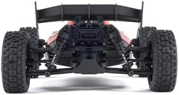 ARRMA RC Car Typhon GROM 4x4 Smart Small Scale Buggy RTR with Battery & Charger Red/White ARA2106T2