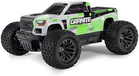 ARRMA Camión RC 1/10 Granite 4X4 RTR Monster Truck con Motor Brushed, Naranja, RTR (Batería y Cargador No Incluidos) ARA4202V4T3