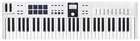 ARTURIA Keylab Essential 61 mk3 White 61 Key USB MIDI Keyboard Controller Stand