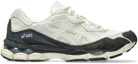 ASICS Gel NYC   Mens Casual Running Shoes White/Smoke Grey 
