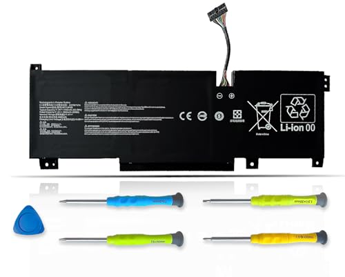 ASODI BTY M492 Laptop Battery Compatible with MSI  WF66 WF76   Pulse  GL66 GL76  Katana  GF66 GF76   Sword 15 A11U Crosshair 15 17 A11U Series 53 5Wh 11 4V 4700mAh
