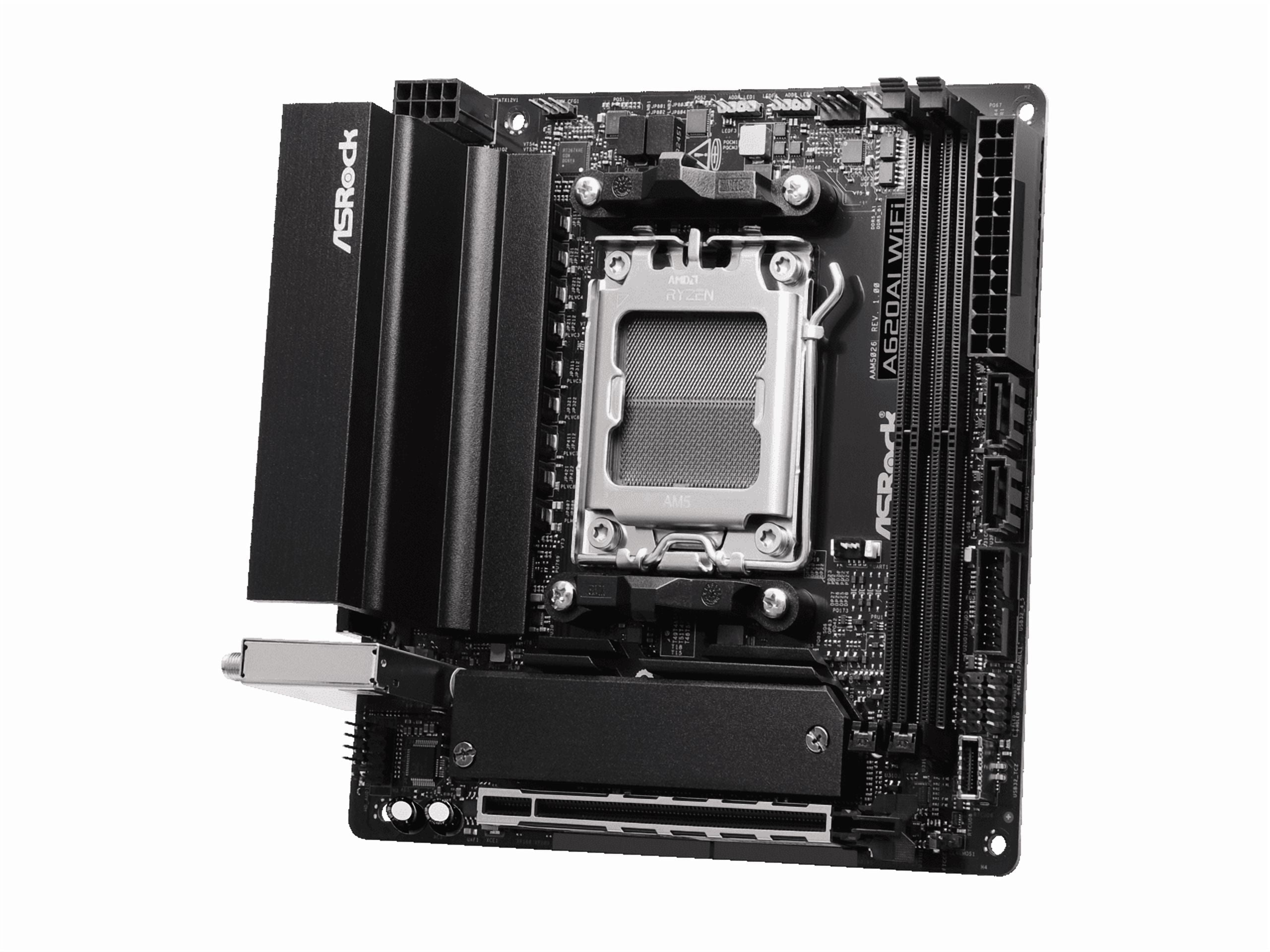 ASRock A620AI WiFi AM5 AMD A620A Mini ITX Motherboard