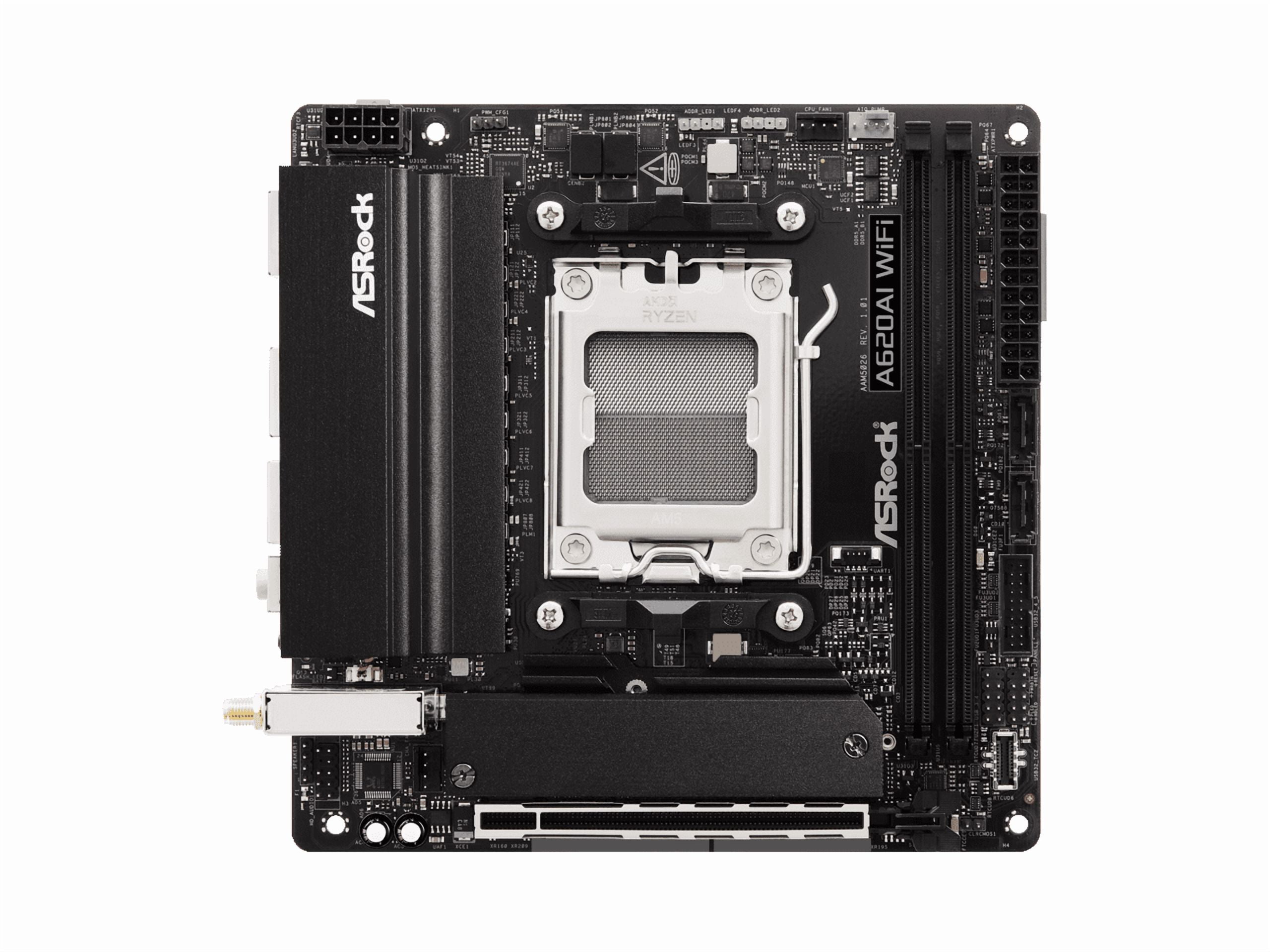 ASRock A620AI WiFi AM5 AMD A620A Mini ITX Motherboard