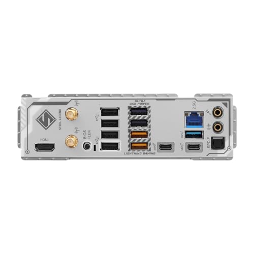 ASRock AMD B850 Steel Legend WiFi 7 Socket AM5 Ryzen 9000  8000 and 7000 Series DDR5 up to 8000   OC  MHz 256GB ATX Motherboard M 2 SATA3 6 0 Gb/s PCIe 5 0 1 HDMI