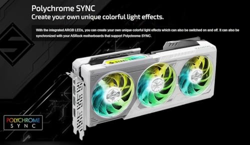 ASRock AMD Radeon RX 9070 XT Steel Legend 16GB White GPU 20Gbps GDDR6 256Bit 3rd Gen RT 2nd Gen AI Accelerators PCIe5 0 800W 2x8 pin Triple Fan DP2 1a HDMI2 1b Graphics Card 2 9 Slot