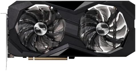 ASRock AMD Radeon RX 7600 Challenger 8GB OC GDDR6 DisplayPort HDMI 0dB Silent Cooling Graphics Card 128 bit 7680 x 4320 18 Gbps Graphics Card