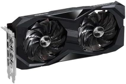 ASRock AMD Radeon RX 7600 Challenger 8GB OC GDDR6 DisplayPort HDMI 0dB Silent Cooling Graphics Card 128 bit 7680 x 4320 18 Gbps Graphics Card